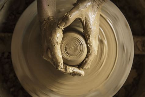 Place The Clay. . Used pottery wheels
